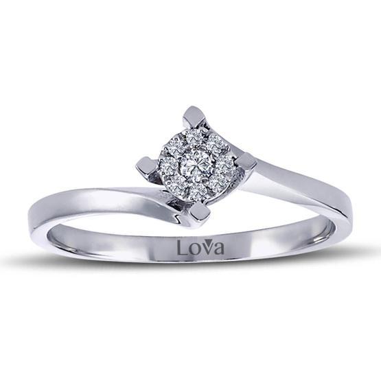 Lova 1020173 0,30 Karat Tektaş Görünümlü Pırlanta Yüzük