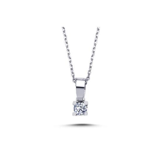 Lova 2070001 0,08 Karat Pırlanta Tektaş Kolye