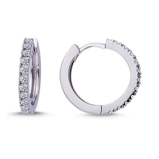 Lova 3030017 Pırlantalı Halka Küpe