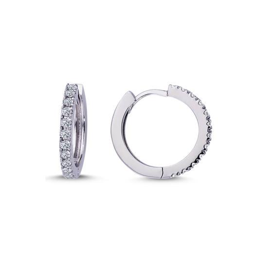 Lova 3030017 Pırlantalı Halka Küpe
