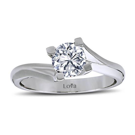 Lova Pırlanta 1010050-10 G Renk 0.70 Karat Pırlanta Tektaş Yüzük
