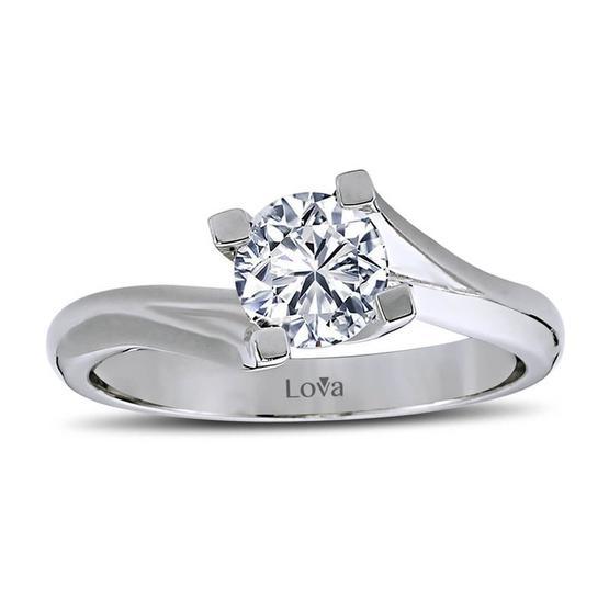 Lova Pırlanta 1010050-10 G Renk 0.70 Karat Pırlanta Tektaş Yüzük
