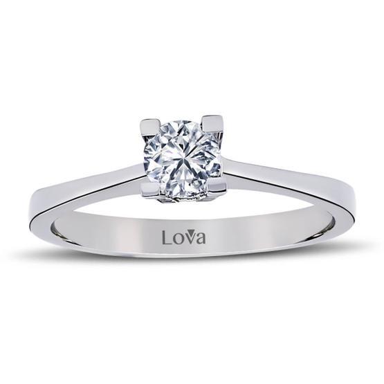 Lova Pırlanta 1020022-10 G Renk 0.30 Karat Pırlanta Tektaş Yüzük