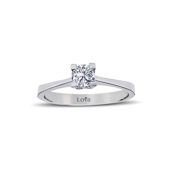 Lova Pırlanta 1020022-10 G Renk 0.30 Karat Pırlanta Tektaş Yüzük