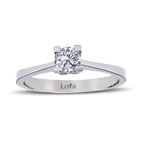 Lova Pırlanta 1020022-10 G Renk 0.30 Karat Pırlanta Tektaş Yüzük