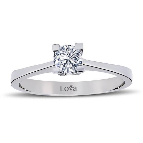 Lova Pırlanta 1020022-10 G Renk 0.30 Karat Pırlanta Tektaş Yüzük