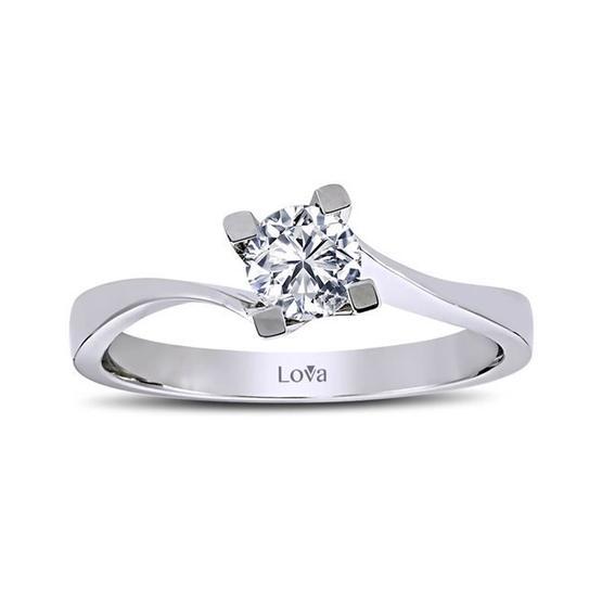 Lova Pırlanta 1020083-20 G Renk 0.43 Karat Pırlanta Tektaş Yüzük
