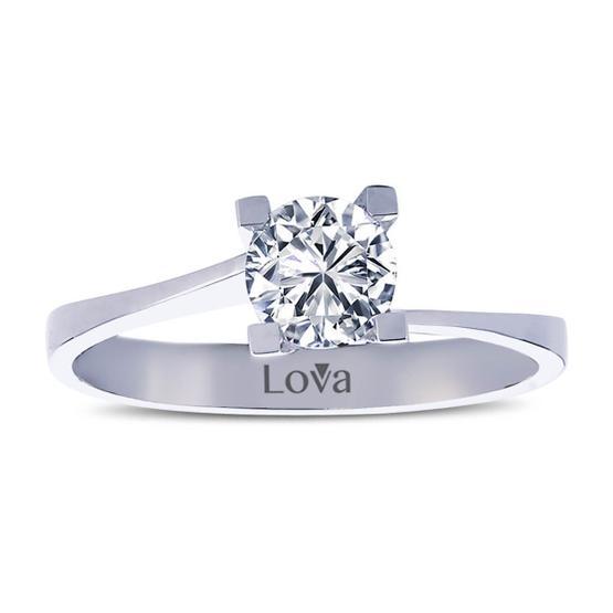 Lova Pırlanta 1030037-20 G Renk 0.70 Karat Pırlanta Tektaş Yüzük