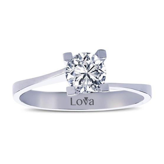 Lova Pırlanta 1030037-20 G Renk 0.70 Karat Pırlanta Tektaş Yüzük