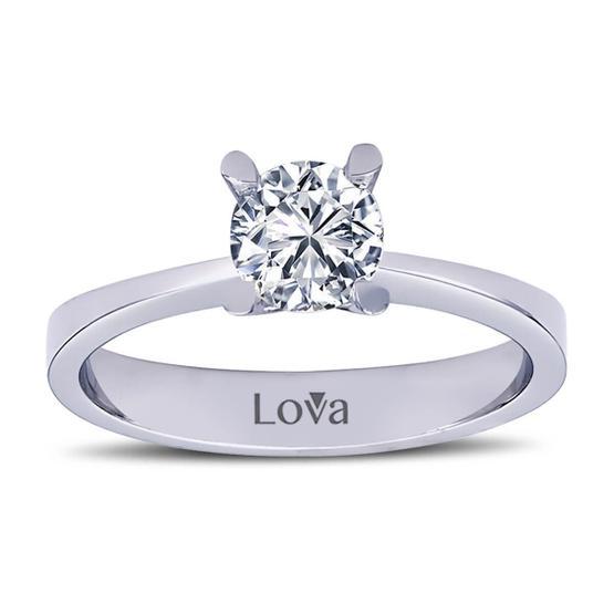 Lova Pırlanta 1030057-20 G Renk 0.70 Karat Pırlanta Tektaş Yüzük