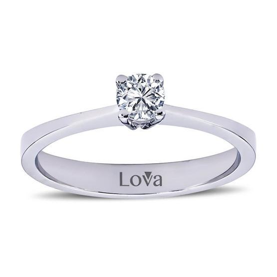 Lova Pırlanta 1030062-10 H Renk 0.23 Karat Tektaş Pırlanta Yüzük