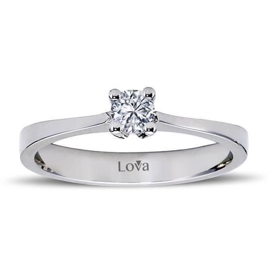Lova Pırlanta 1040043-21 G Renk 0.21 Karat Tektaş Pırlanta Yüzük