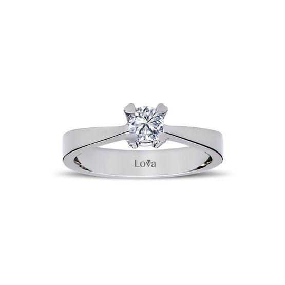Lova Pırlanta 1060042-20 G Renk 0.26 Karat Tektaş Pırlanta Yüzük