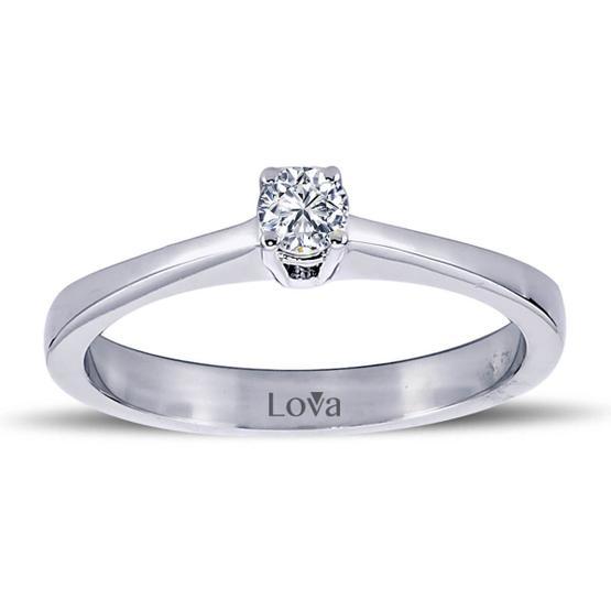 Lova Pırlanta 1070011-16 G Renk 0.16 Karat Tektaş Pırlanta Yüzük