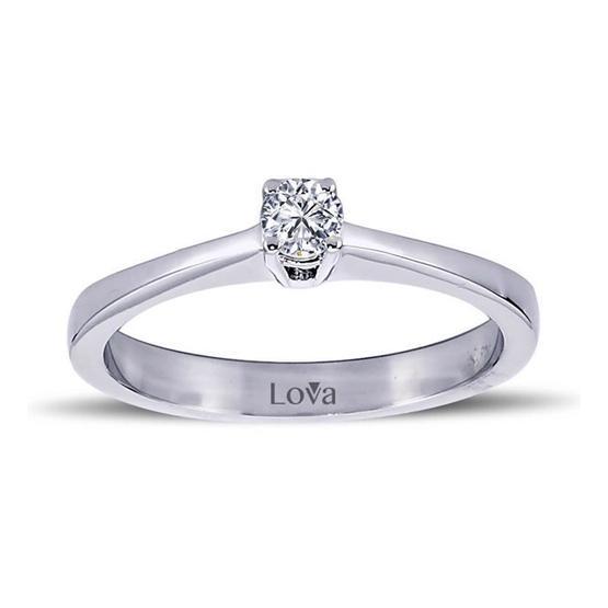Lova Pırlanta 1070011-16 G Renk 0.16 Karat Tektaş Pırlanta Yüzük