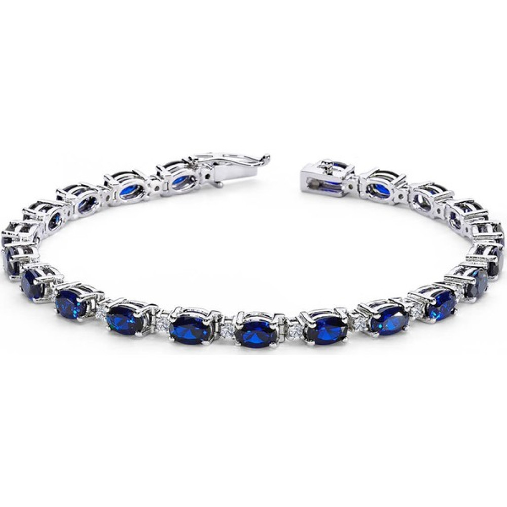 Lova Pırlantalı Oval Safir Bileklik 4080002 Saat ve Bileklik Aksesuarı Fiyatı