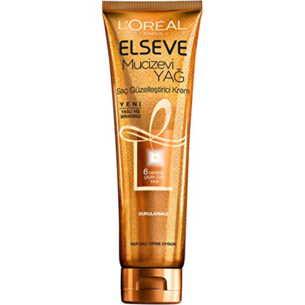 Love Beauty and Planet L'oreal Paris Elseve L'oréal Paris Elseve Mucizevi Yağ Saç Güzelleştirici Krem 150 ml - Her Saç Tipi Saç Kremi Şampuan ve Saç Kremi Fiyatı