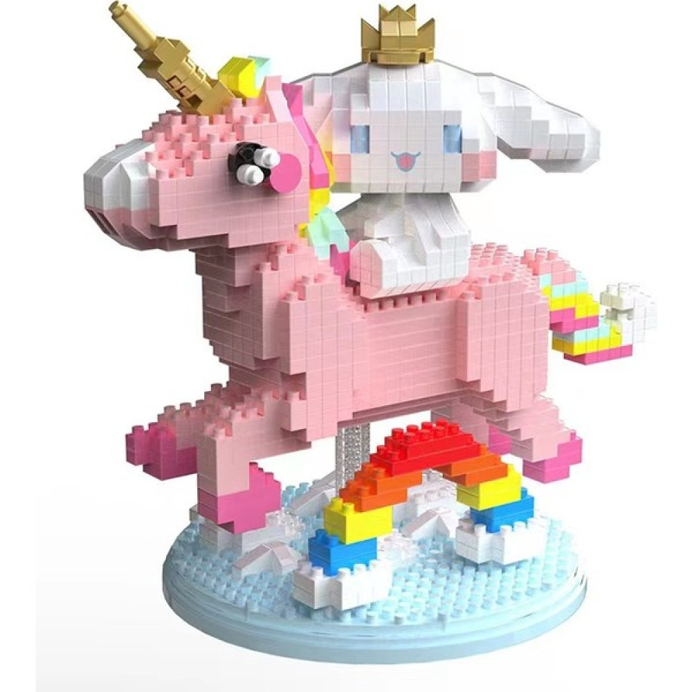Love Home 949 Parça Unicorn Mikro Yapı Taşları -Pembe/Beyaz (Yurt Dışından) Legolar ( Yapım Oyuncakları ) Fiyatı