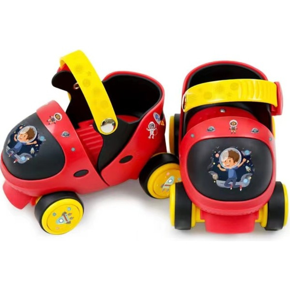 Love Home Çocuklar İçin Dört Tekerlekli Paten - 2-6 Yaş - Kırmızı (Yurt Dışından) Paten Fiyatı