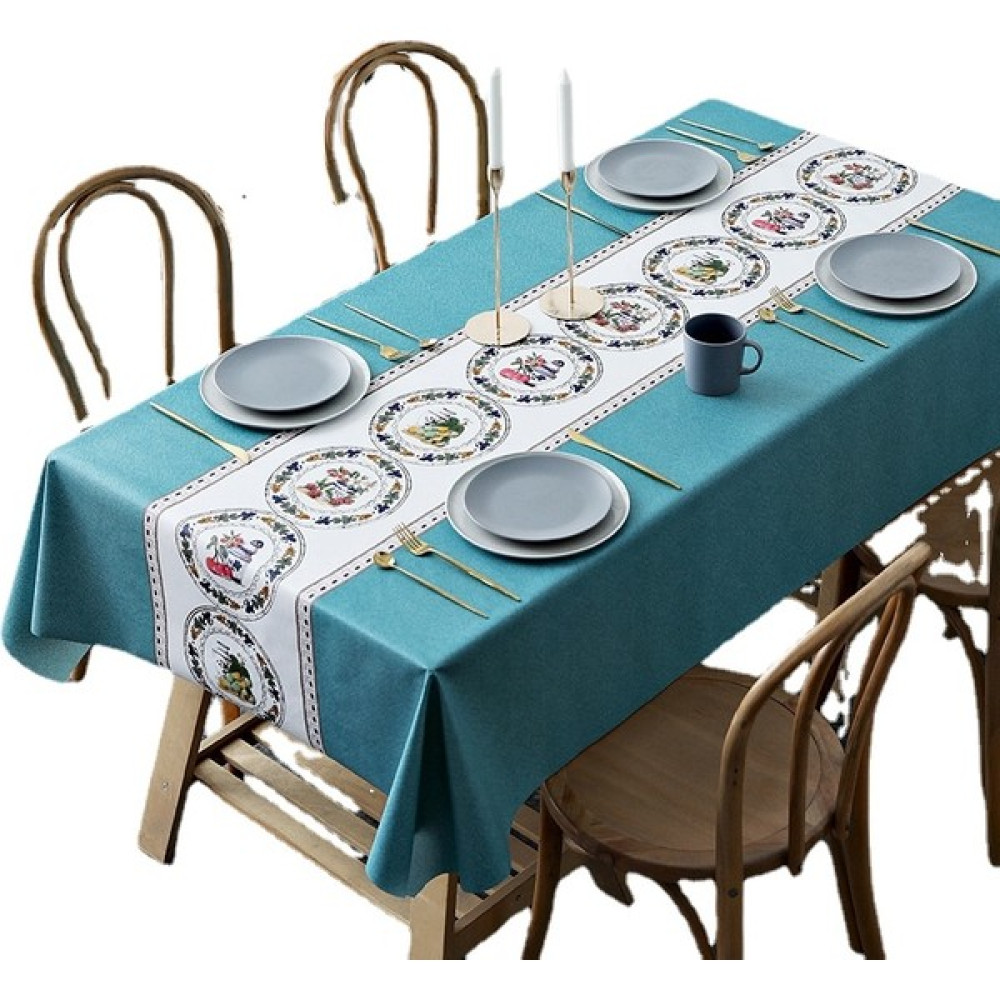 Love Home Nordic Masa Örtüsü Su Geçirmez ve Yağ Geçirmez Tek Kullanımlık Pvc Masa Bayrağı Otel Masa Örtüsü Partisi Parti Önleyici Masa Örtüsü Masa Örtüsü Fiyatı