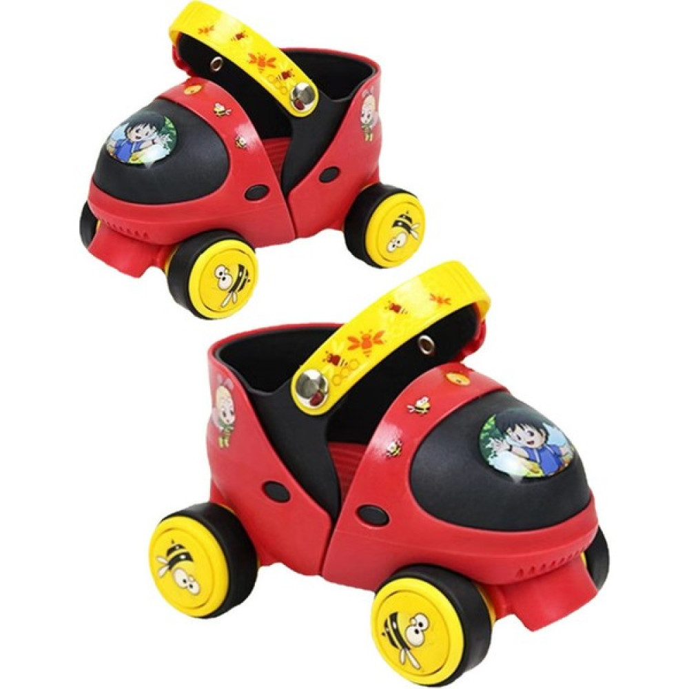 Love Home Unisex Çocuk Yeni Başlayan Paten Seti - Kırmızı (Yurt Dışından) Paten Fiyatı