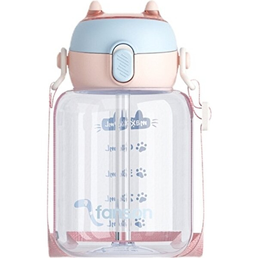 Lovehome 620ML Su Matarası - Pembe (Yurt Dışından) - Açık Pembe Suluk Fiyatı