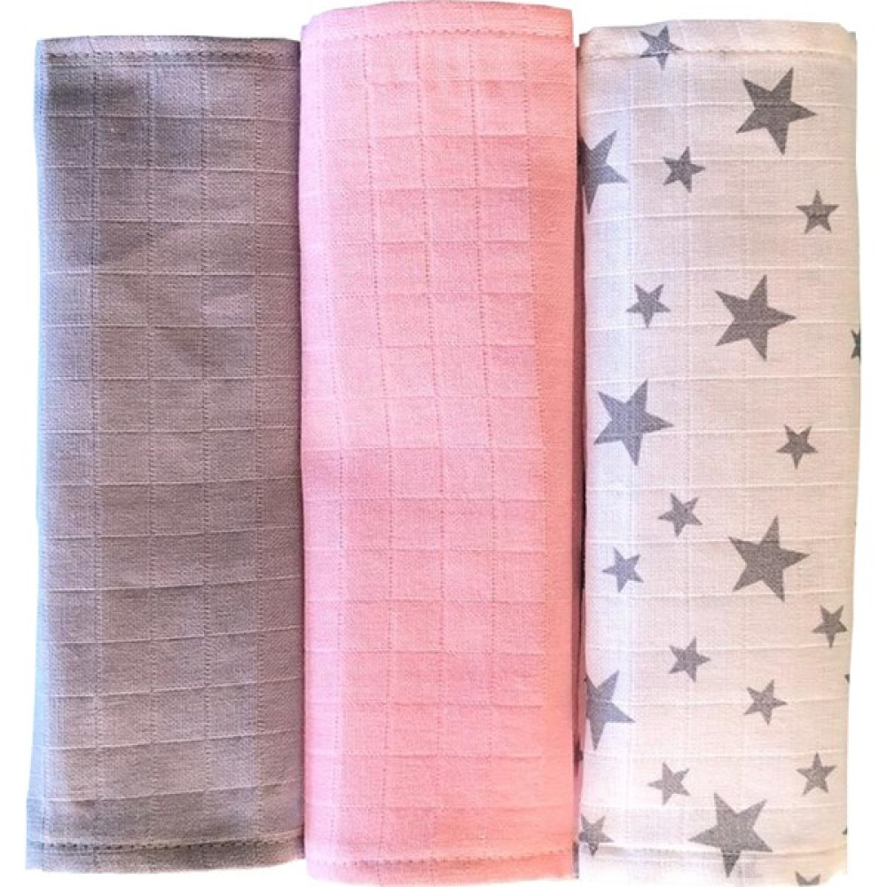 Lovelybaby Müslin Bebek Ağız Silme Bezi 3'lü Set Hamilelik ve Emzirme Fiyatı