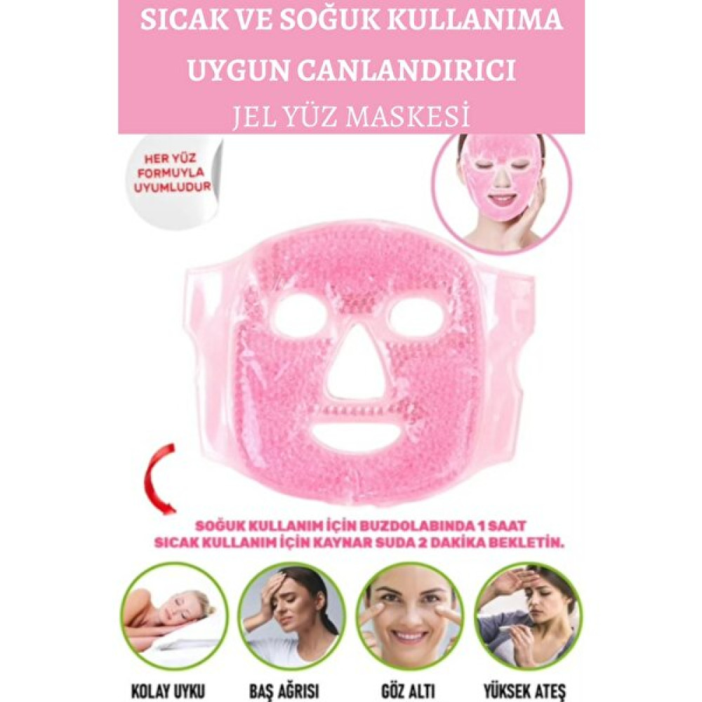 Lovendas Canlandırıcı Sıcak ve Soğuk Kullanıma Uygun Jel Yüz Maskesi Maskeler Fiyatı