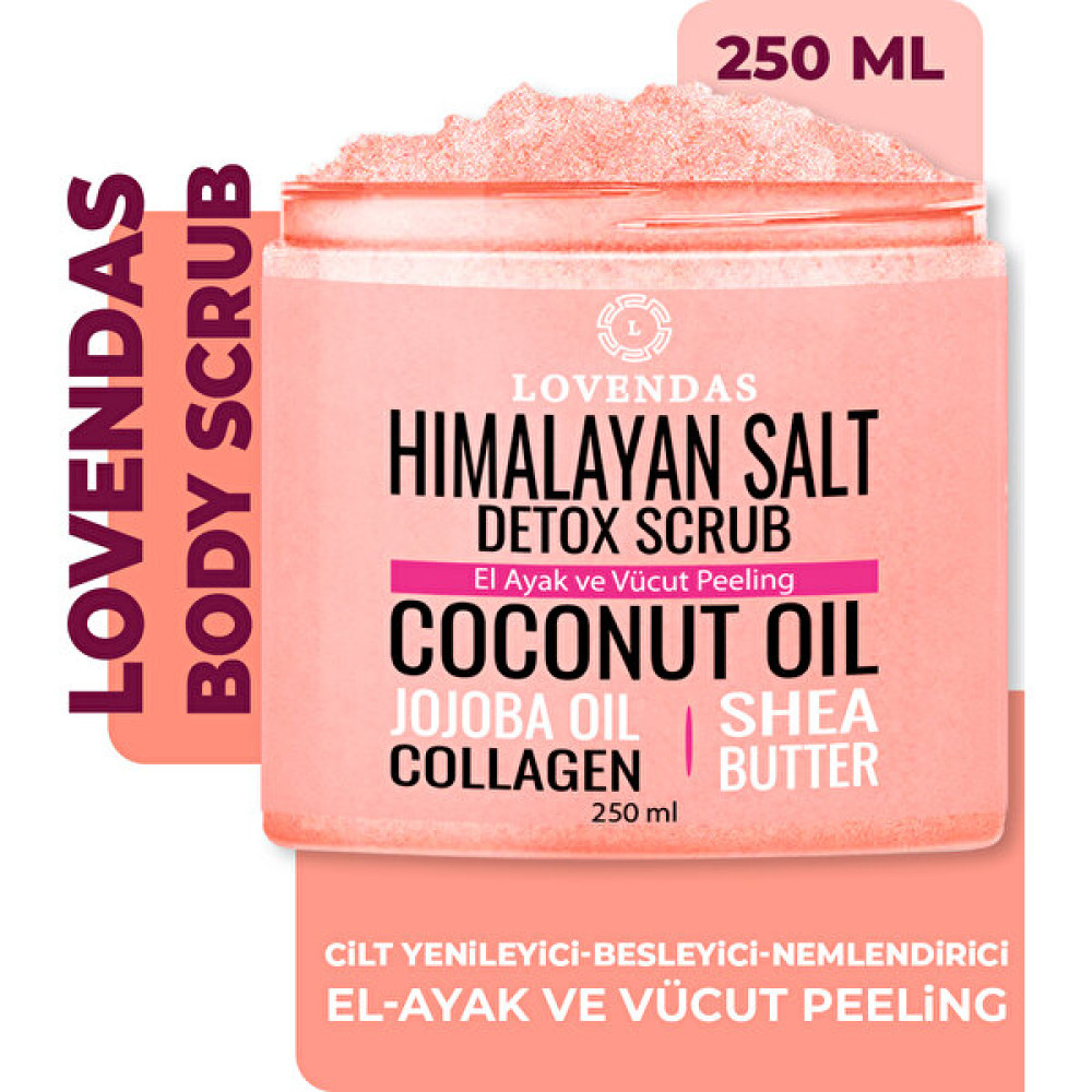 Lovendas Cilt Yenileyici Besleyici Nemlendirici El Ayak ve Vücut Peeling 250ML Vücut Bakımı Fiyatı