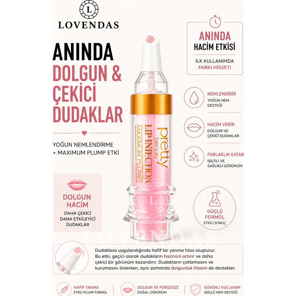 Lovendas Dudak Dolgunlaştırıcı Yoğun Etkili Lip Plumper Diğer Fiyatı