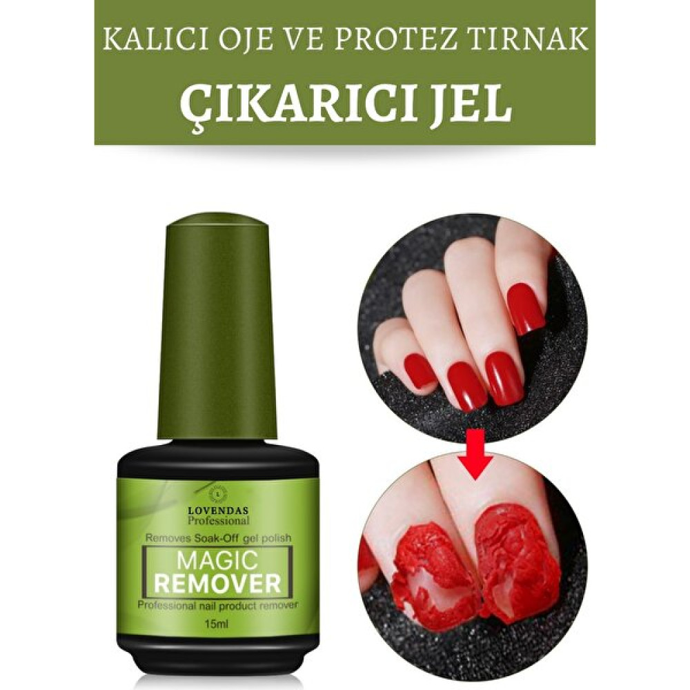 Lovendas Kalıcı Oje Ve Protez Tırnak Çıkarıcı Jel - Bitkisel Reçine 15ml Oje Fiyatı