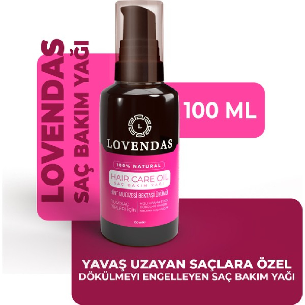 Lovendas Yavaş Uzayan Saçlara Özel Dökülmeyi Önleyen Saç Bakım Yağı 100ML Oto Boyaları Fiyatı
