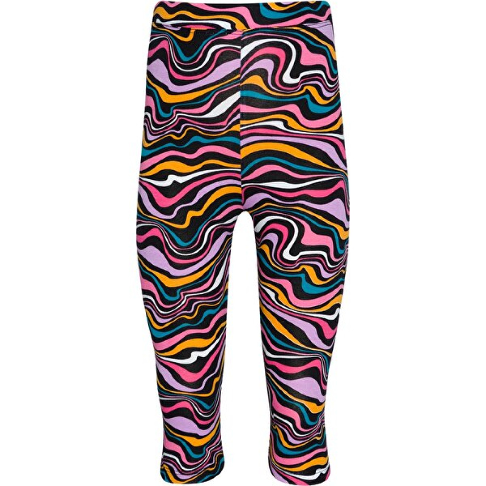 Lovetti Kız Çocuk Colorful Waves Desen Kapri Kız Çocuk Capri / Kapri Fiyatı