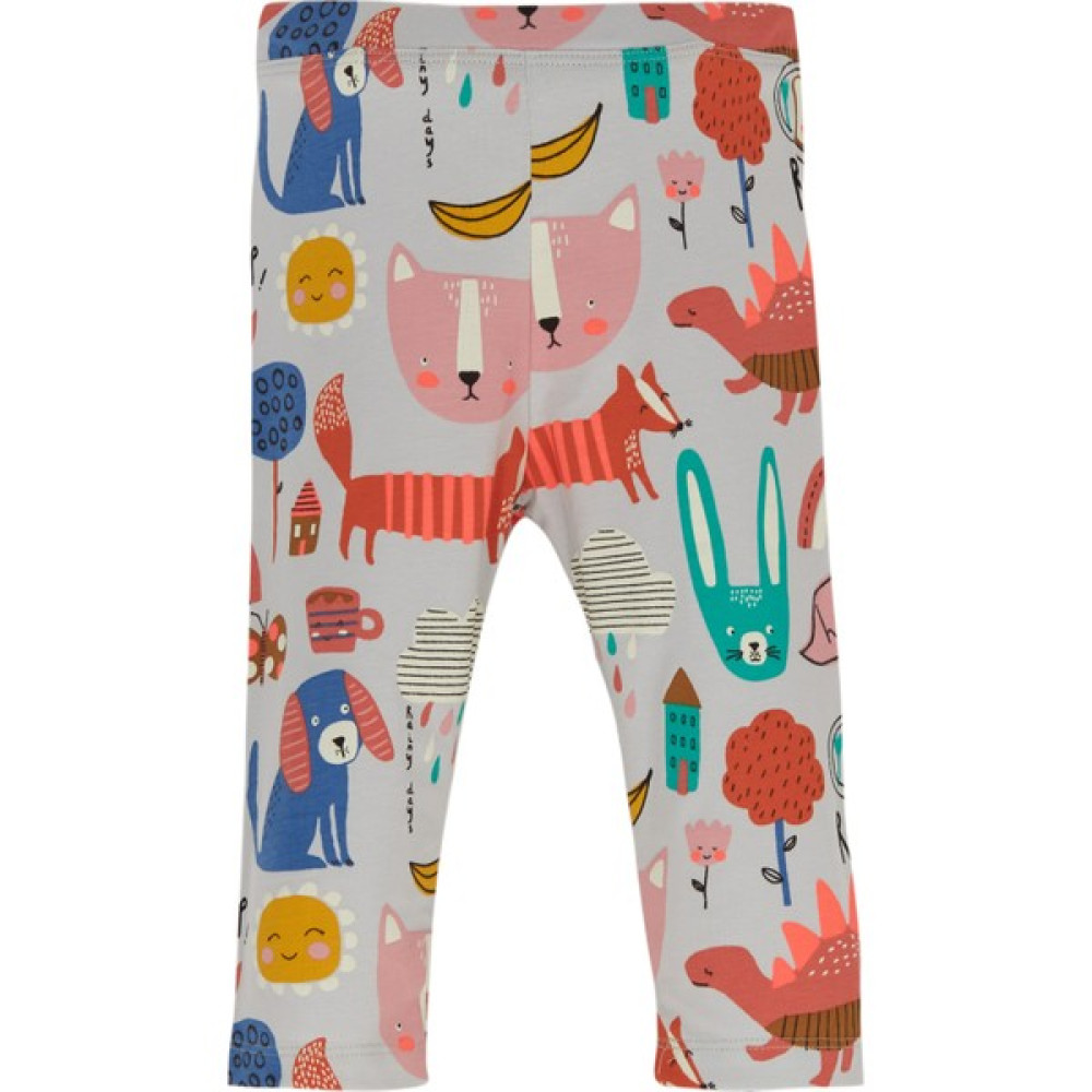 Lovetti Kız Çocuk Roaring Animals Desen Kapri Kız Çocuk Capri / Kapri Fiyatı