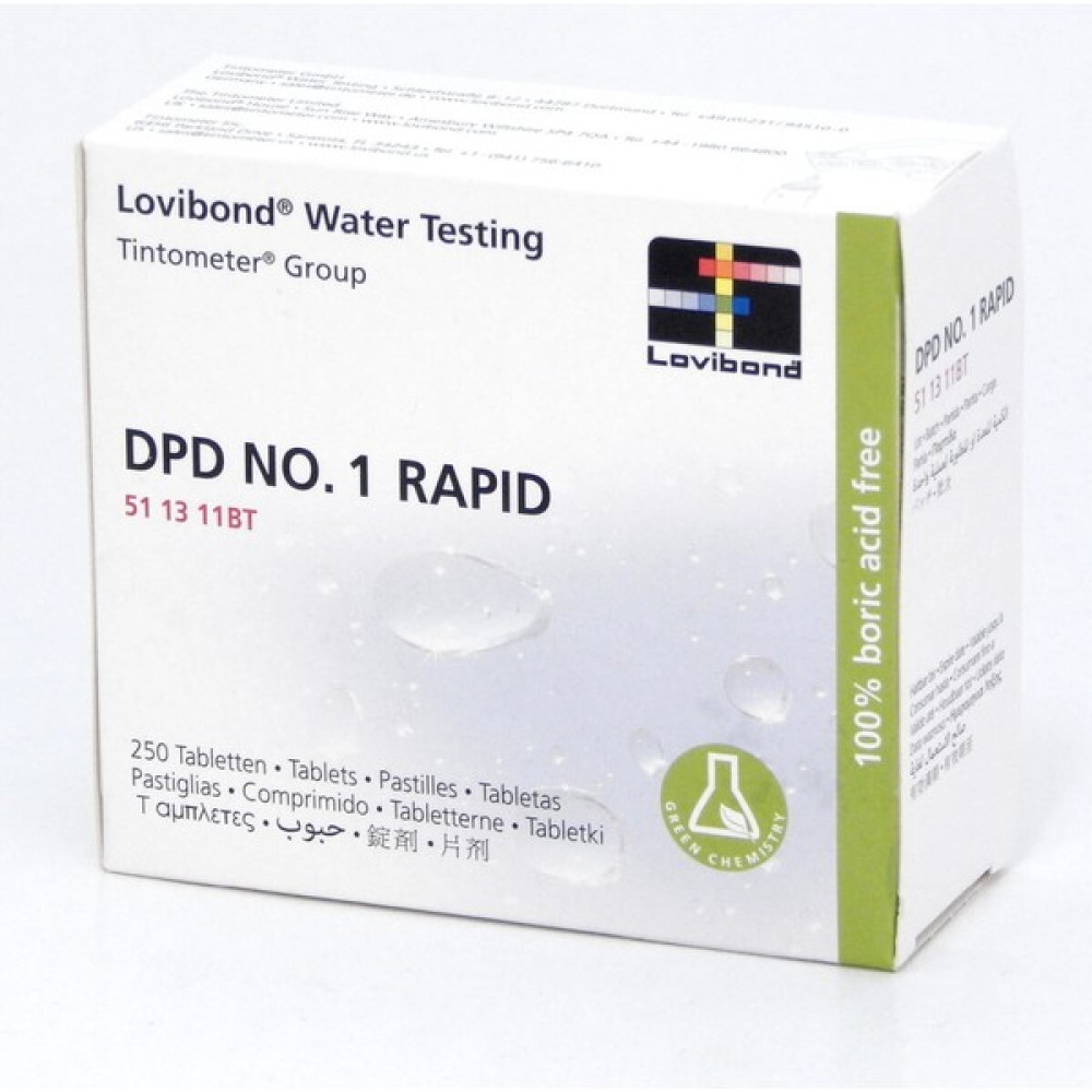 Lovibond Dpd No:1 Rapid (250 Tablet) - Beyaz Diğer Test ve Ölçüm Cihazları Fiyatı