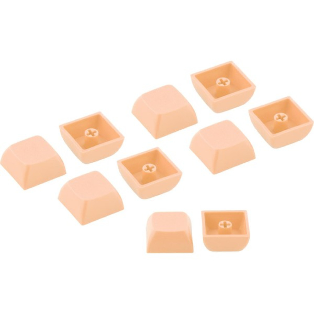 Lovıver 10 Parça 1u Keycaps Kalın Pbt Dıy Parçaları Için Kiraz Mx Mekanik Klavye Işık Turuncu (Yurt Dışından) - Gold - Beyaz Oyuncu Klavyesi Fiyatı
