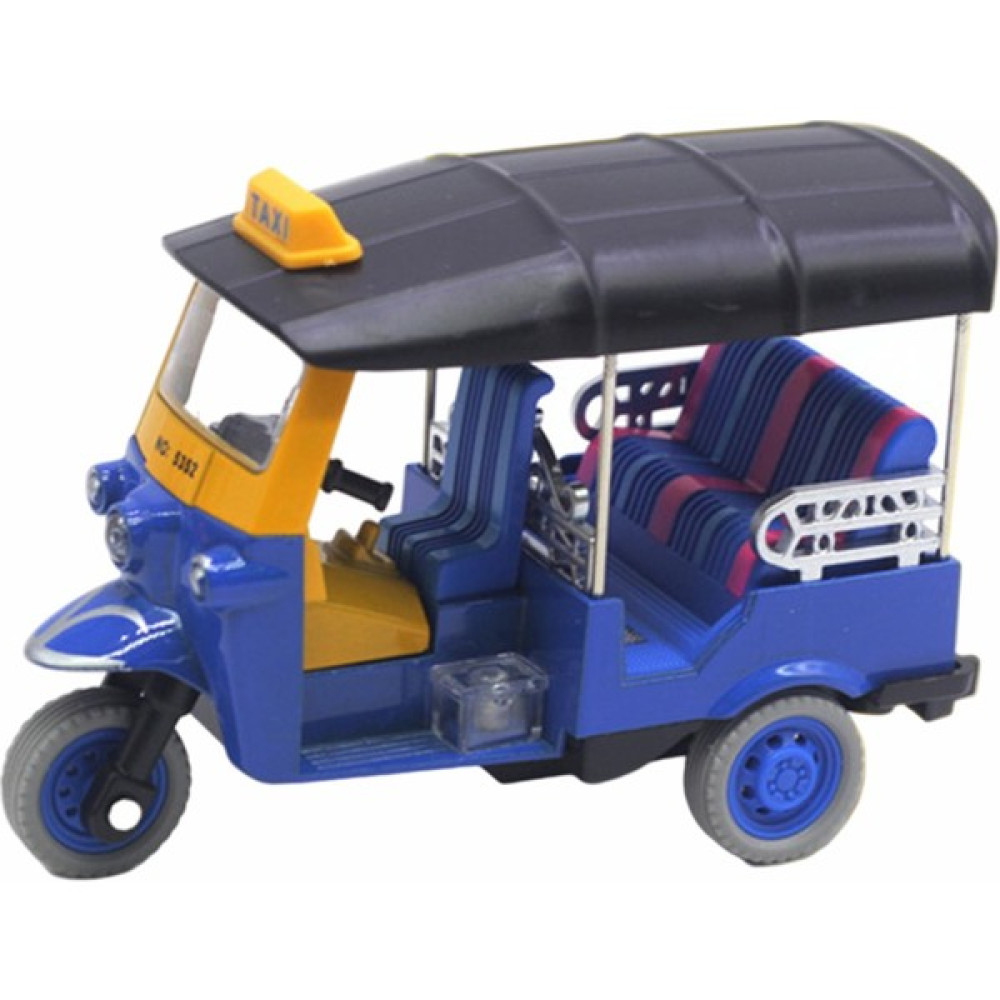 Lovoski Alaşım Diecast Tayland Üç Tekerlekli Bisiklet Nefis Simülasyon Araçları Süsler Mavi (Yurt Dışından) Oto Boyaları Fiyatı