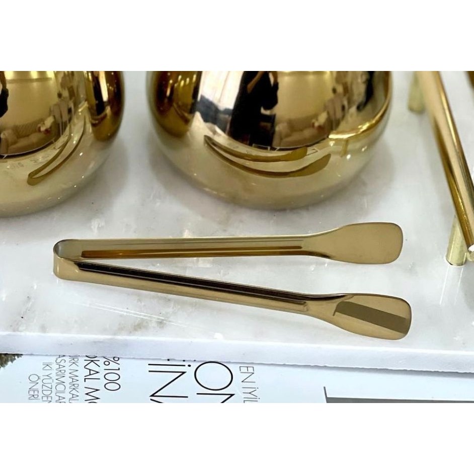 Lovyco Gold Çelik Şeker Maşası Paslanmaz Şeker Maşası 1 Ad Diğer Fiyatı