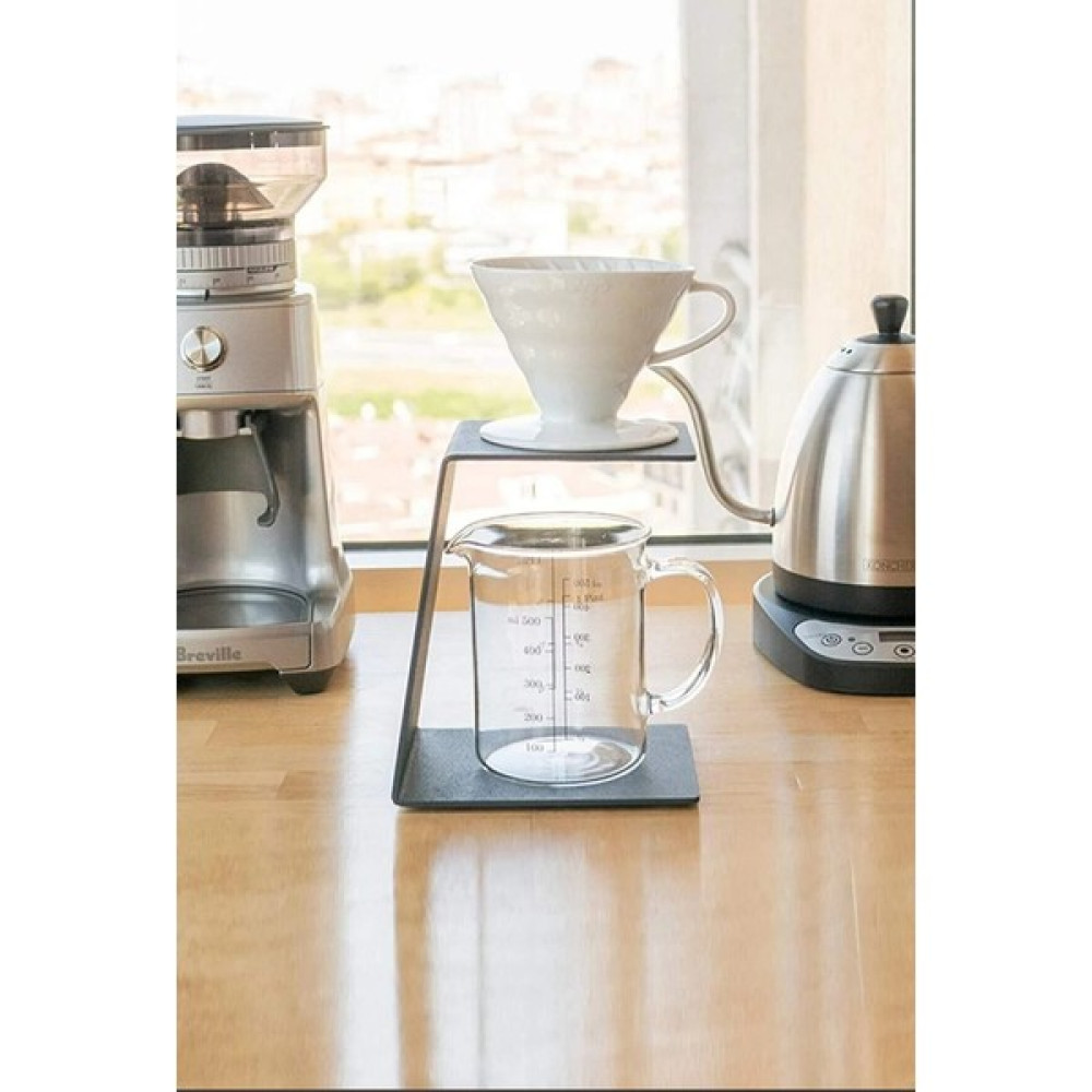 Löwefrau Siyah Pour-Over V60 Dripper Standı Kahve Demleme Sehpası Çay / Çaydanlık Setleri Fiyatı