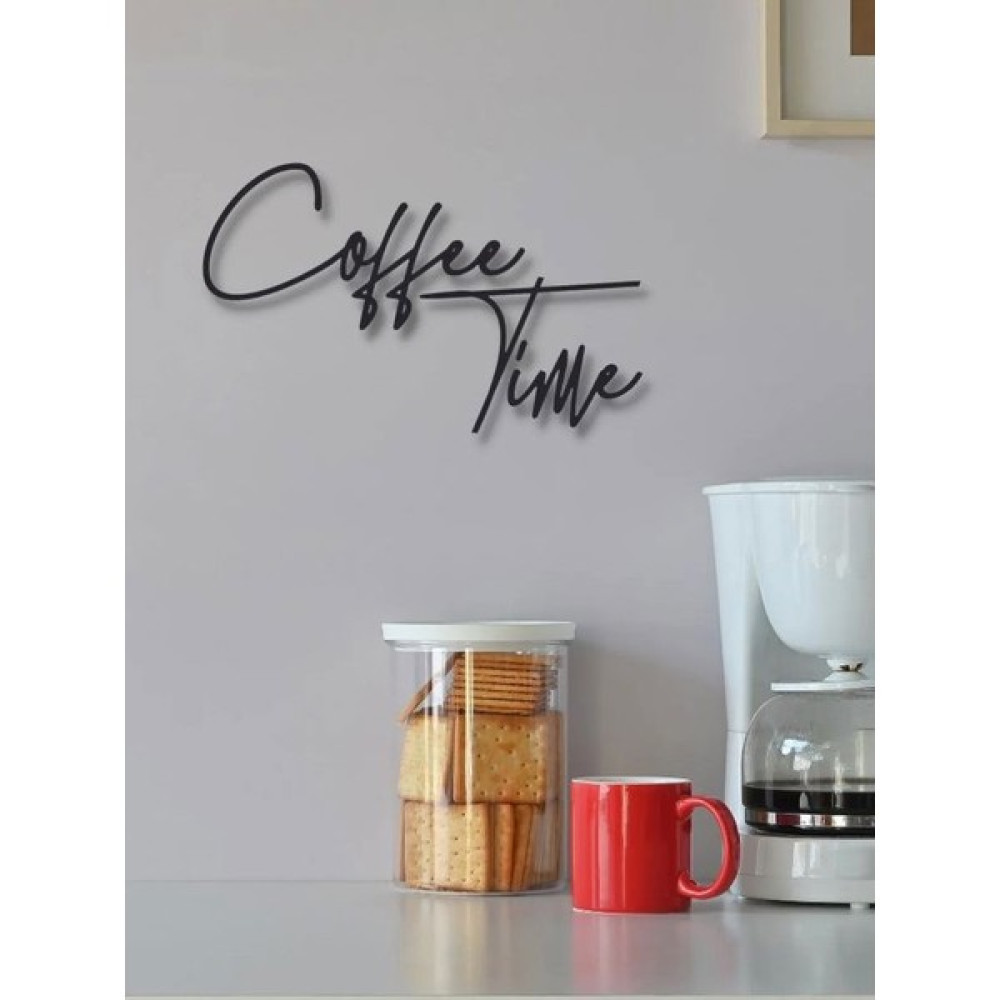 Lowenart Siyah Ahşap Coffee Time Kahve Zamanı Duvar Yazısı Mutfak Cafe Için Duvar Dekoru Ev & Dekorasyon Aksesuarları Fiyatı