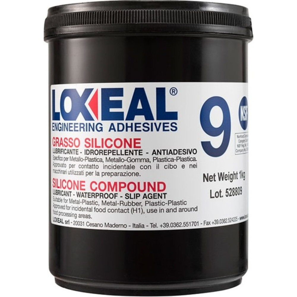 Loxeal Silikon Gres Yağlandırıcı 9 - 1kg Nalburiye & Hırdavat Fiyatı