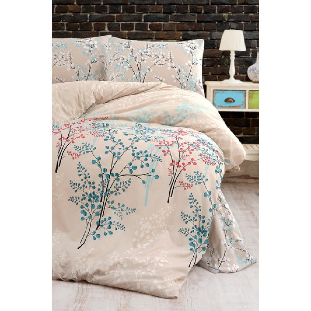 Loyal Home Çift Kişilik Nevresim Takımı Branch - 200 x 220 cm - Renkli Nevresim Takımı Fiyatı