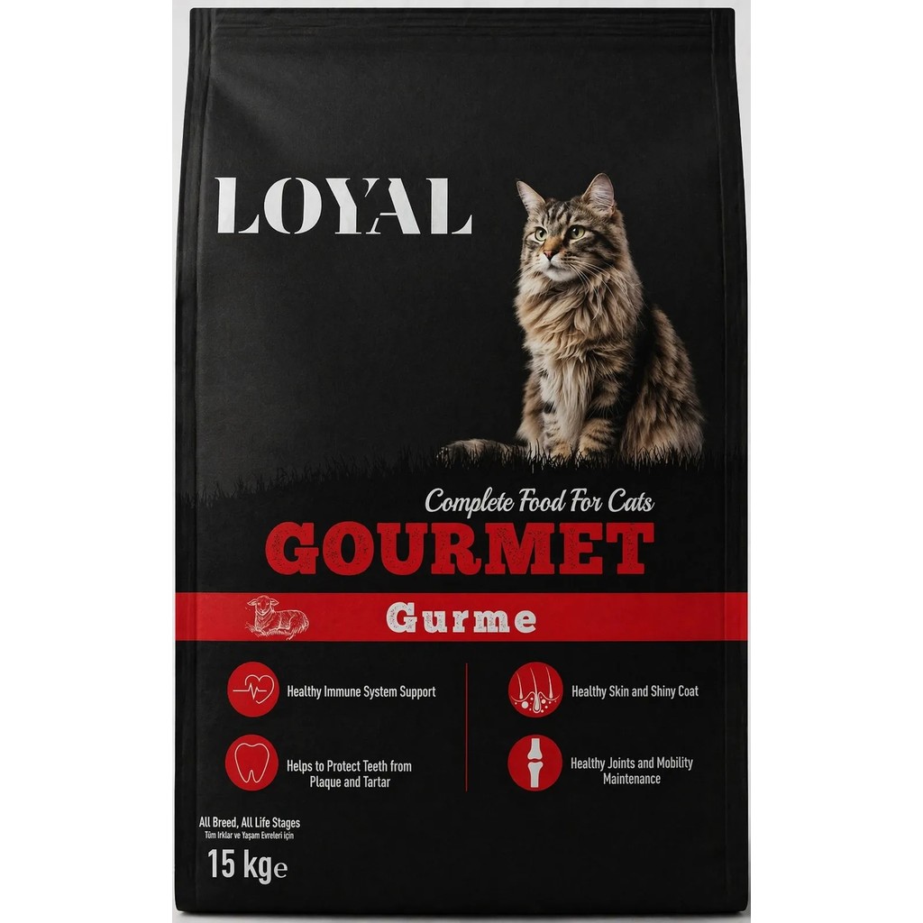 LOYAL KEDİ MAMASI GURME 15 KG SKT MART 2027 Evcil Hayvan Ürünleri Fiyatı