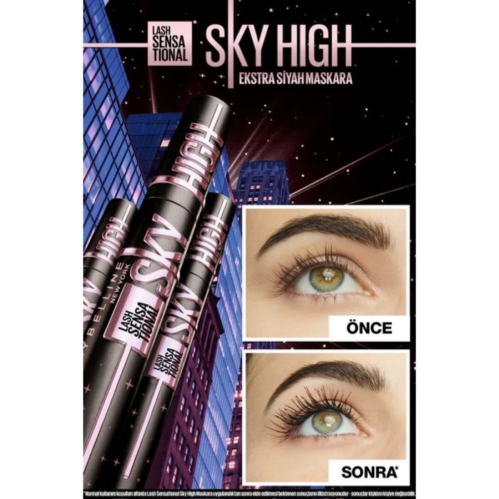 LP Sky Maybelline New York Lash Sensational Sky High Cosmic - Black Rimeller / Maskaralar Fiyatı
