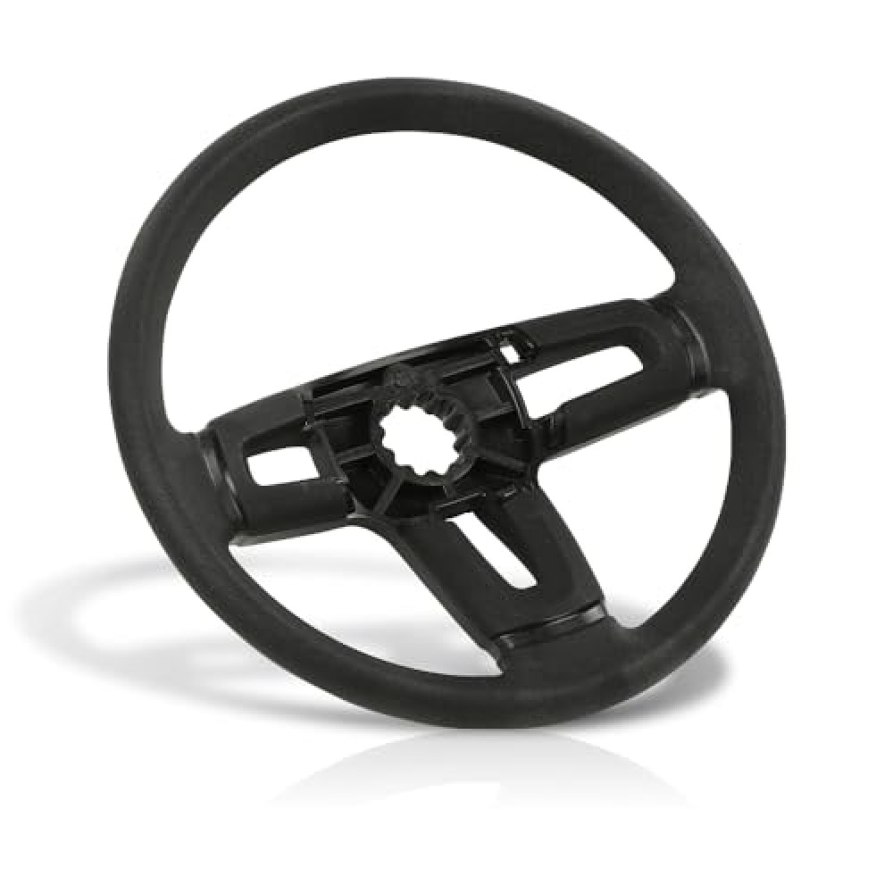 LQI Mower Steering Wheel Compatible with Husqvarna Craftsman 414803X428 532424543 Black