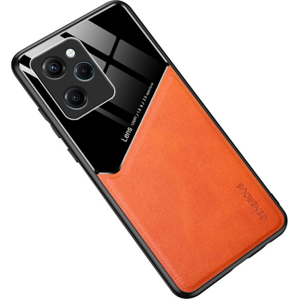 Lr Joyful Xiaomi Poco X5 Pro 5g / Note 12 Pro Hız 5g Şok Geçirmez Kılıf Tpu + Pc + Pu Deri Telefon Kapağı (Yurt Dışından) - Kavuniçi Cep Telefonu Kılıfı Fiyatı