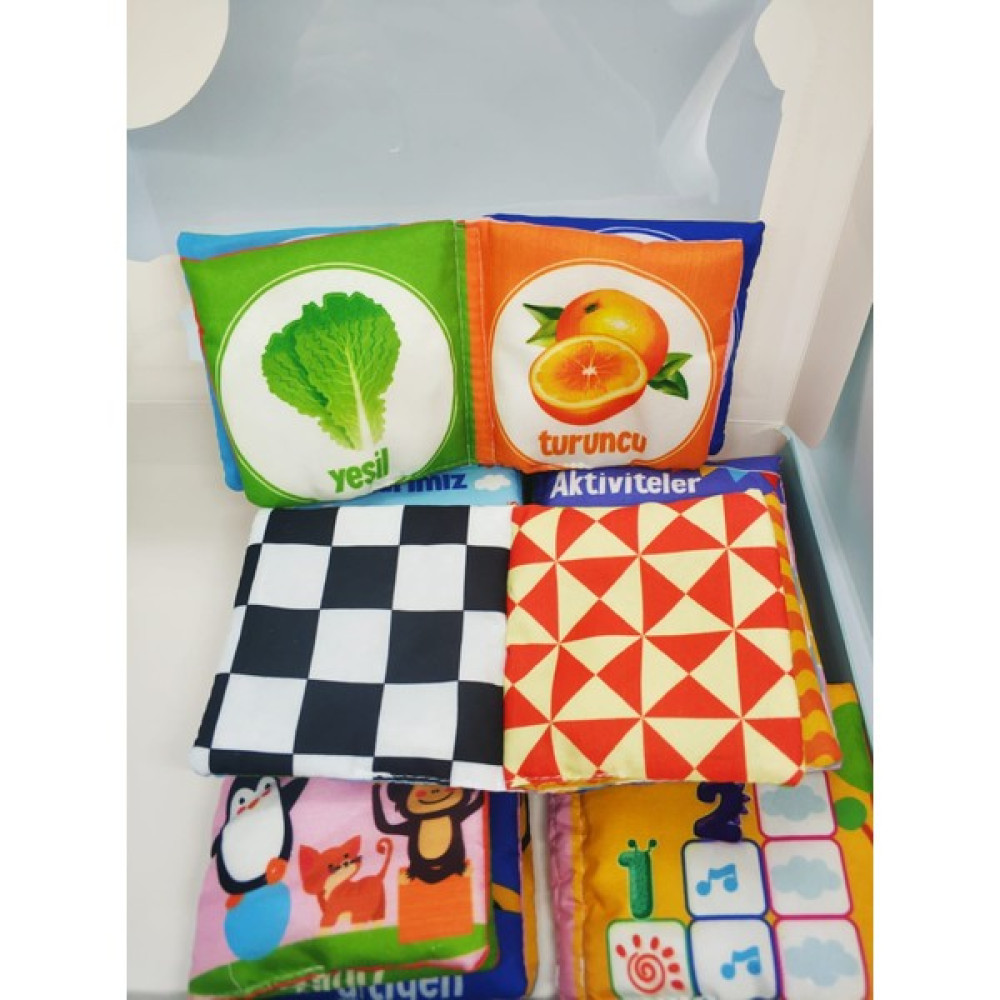 Lrs Store Bebeğimin Ilk Kitap Seti Hışırtılı Kitaplar 6 Adet - Renkli Çocuk Oyuncağı Fiyatı