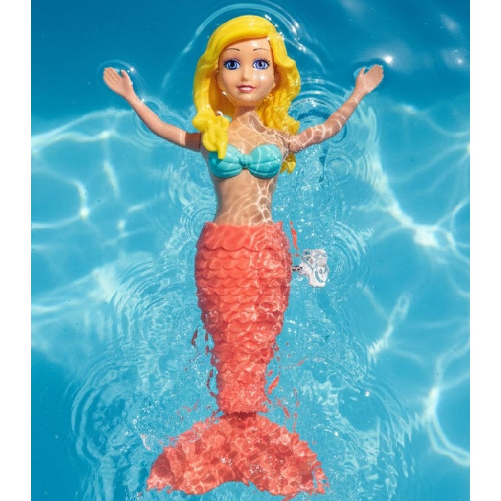 LRS Store Kurmalı Yüzen Deniz Kızı Oyuncak - Havuz ve Banyo Oyuncağı (19 Cm) Anne Bebek Oyuncak Fiyatı