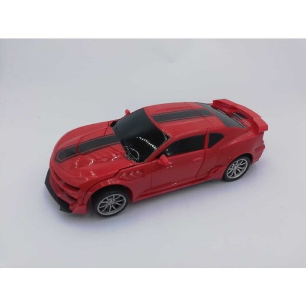 Lrs Store Uzaktan Kumandalı Robota Dönüşen Araba Şarjlı Transformers Tarzı 23 cm - Kırmızı Oyuncak Araç Fiyatı