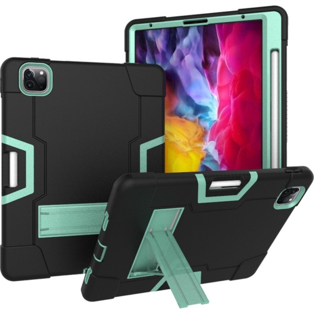 Lrtools Darbeye Dayanıklı Ipad Pro 12.9 Inç Için Tablet Kılıfı (Yurt Dışından) - Siyah - Yeşil Tablet Kılıfı Fiyatı